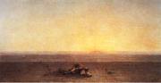 Gustave Guillaumet The Sahara(or The Desert) Sweden oil painting artist